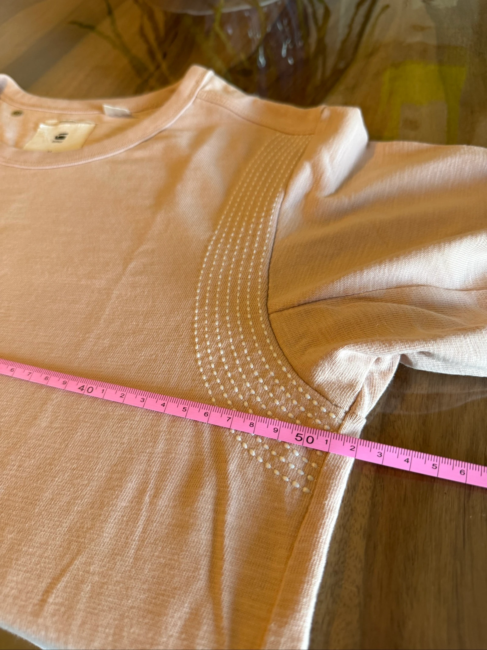 Gebreide trui G-Star RAW dames M Boyfriend Fit roze poeder mouw 3/4 – Zeer goede staat – photo 11
